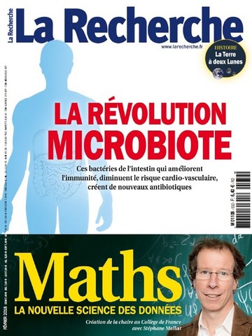 La recherche février 2018 N532 archaeome; gut microbiome; ami-hd; brugere; archaea; archées; Methanomassiliicoccales; archaebiotics